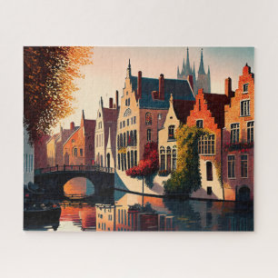 Brugge, België Legpuzzel