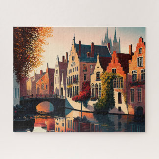 Brugge, België Legpuzzel