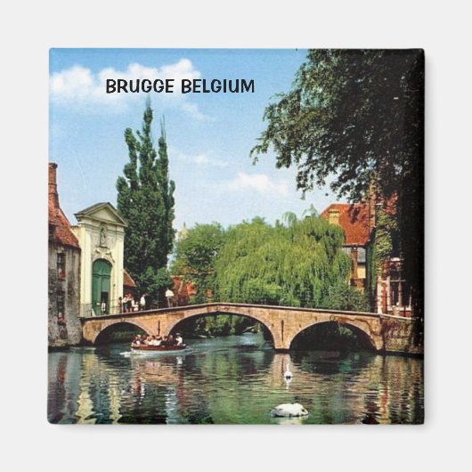 BRUGGE, BELGIË MAGNEET (Voorkant)