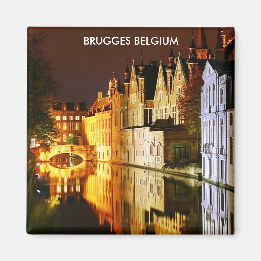 BRUGGE BELGIË MAGNEET (Voorkant)