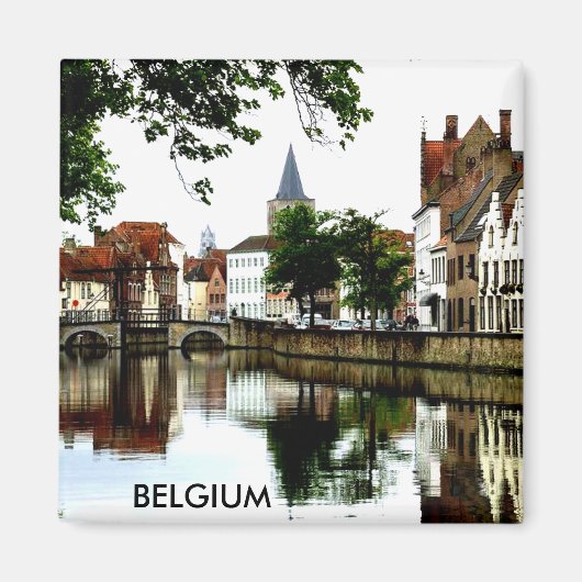 BRUGGE, BELGIË MAGNEET (Voorkant)