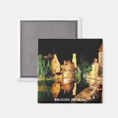 BRUGGE, BELGIË MAGNEET (Voorkant / Achterkant)