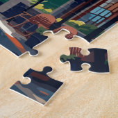 Brugge België Reis Illustratie Legpuzzel (Zijkant)