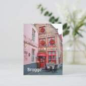 Brugge België reisfoto Briefkaart (Staand voorkant)