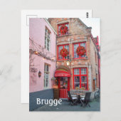 Brugge België reisfoto Briefkaart (Voorkant / Achterkant)