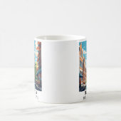 Brugge België Reisillustratie Koffiemok (Center)