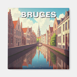 Brugge België Reissouvenir Magneet