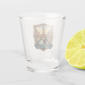 Brugge België Shot Glas (Achterkant)