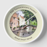 Brugge België Waterverf van Farida Greenfield