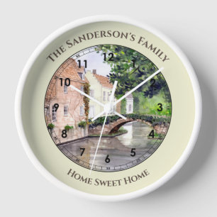 Brugge België Waterverf van Farida Greenfield