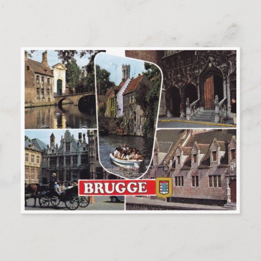 Brugge - Briefkaart (Voorkant)
