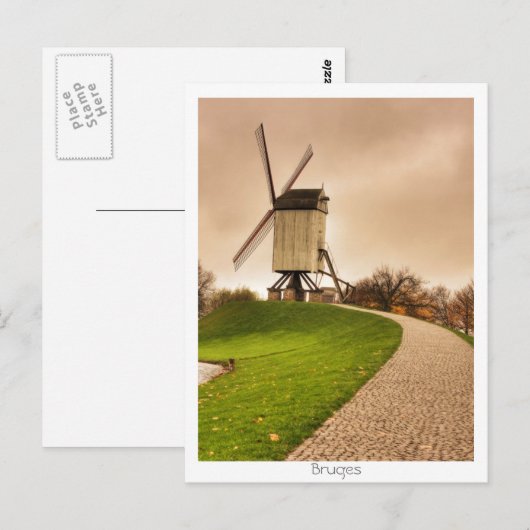 Brugge Briefkaart (Voorkant / Achterkant)