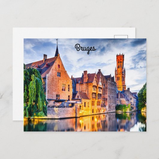 Brugge Briefkaart (Voorkant / Achterkant)