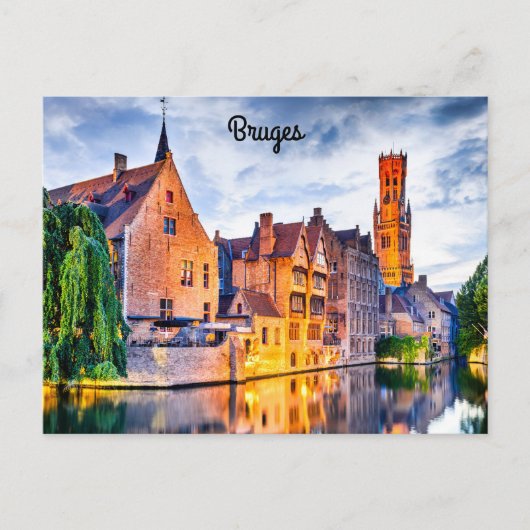 Brugge Briefkaart (Voorkant)