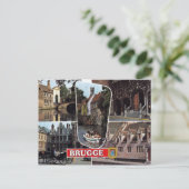 Brugge - Briefkaart (Staand voorkant)