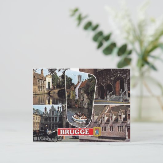 Brugge - Briefkaart (Staand voorkant)