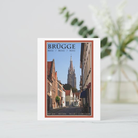Brugge Briefkaart (Staand voorkant)