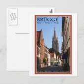 Brugge Briefkaart (Voorkant / Achterkant)