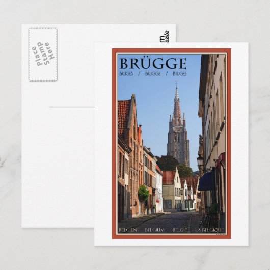 Brugge Briefkaart (Voorkant / Achterkant)