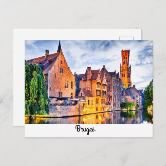 Brugge Briefkaart (Voorkant / Achterkant)