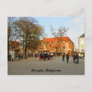 Brugge Buggyrit Foto Briefkaart