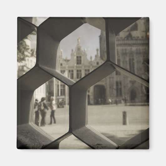 Brugge Burg Magnet (Voorkant)