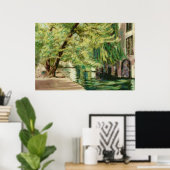 Brugge Canal Poster of Print (Thuiskantoor)