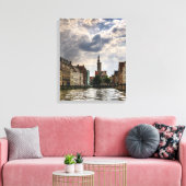 Brugge Canvas Afdruk (Insitu (Woonkamer))