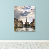 Brugge Canvas Afdruk (Insitu (Houten vloer))