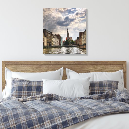 Brugge Canvas Afdruk (Insitu (Slaapkamer))