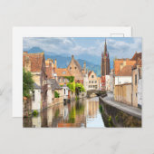 Brugge City België Briefkaart (Voorkant / Achterkant)