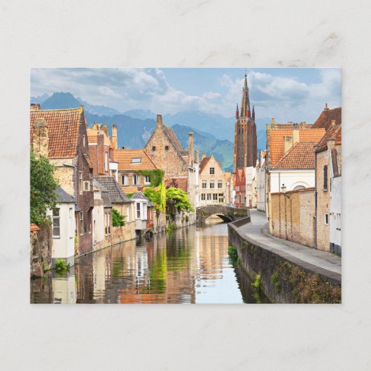 Brugge City België Briefkaart (Voorkant)
