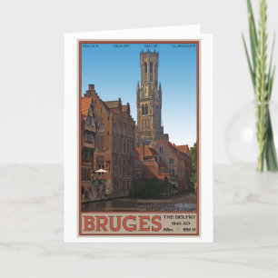 Brugge - De Belfry Kaart