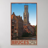 Brugge - De Belfry Poster (Voorkant)