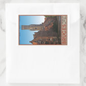 Brugge - De Belfry Rechthoekige Sticker (Tas)