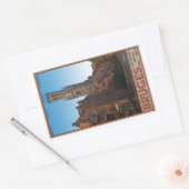 Brugge - De Belfry Rechthoekige Sticker (Envelop)