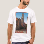 Brugge - De Belfry T-shirt (Voorkant)