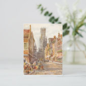 Brugge, de Carrillion Tower Briefkaart (Staand voorkant)