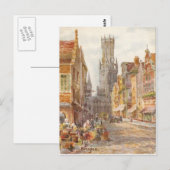 Brugge, de Carrillion Tower Briefkaart (Voorkant / Achterkant)