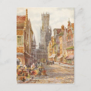Brugge, de Carrillion Tower Briefkaart