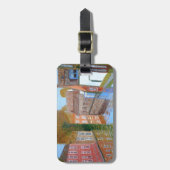 Brugge kanaal bagagelabel (Voorkant verticaal)