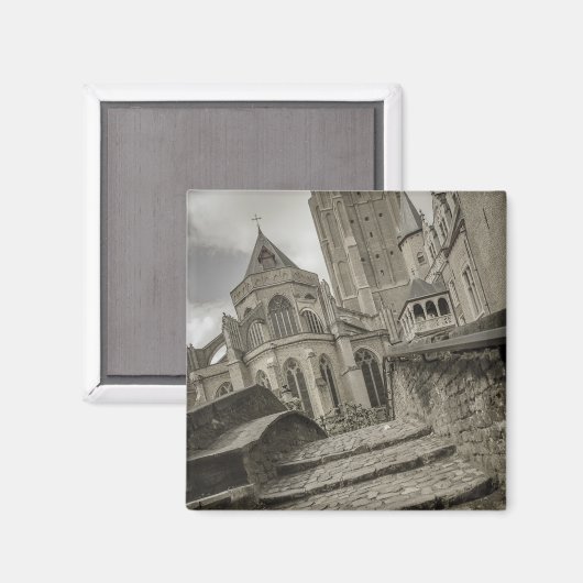 Brugge Kerk van Onze Lieve Vrouw Magneet (Voorkant / Achterkant)