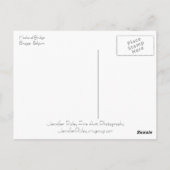 Brugge Medieval Bridge Briefkaart (Achterkant)