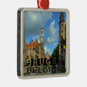 Brugge Metalen Ornament (Rechts)