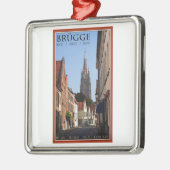 Brugge Metalen Ornament (Links)