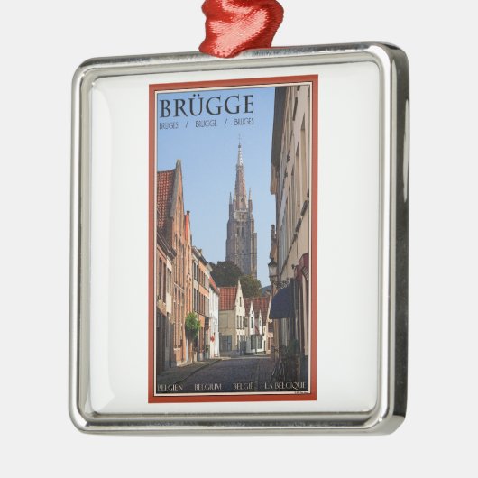 Brugge Metalen Ornament (Links)