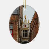 Brugge Schilderachtig Cirkel Ornament (Rechts)