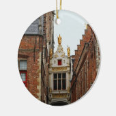 Brugge Schilderachtig Cirkel Ornament (Links)