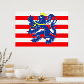 Brugge stad Vlag België symbool Poster (Keuken)