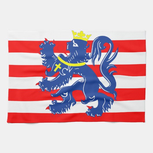 Brugge stad Vlag België symbool Theedoek (Horizontaal)